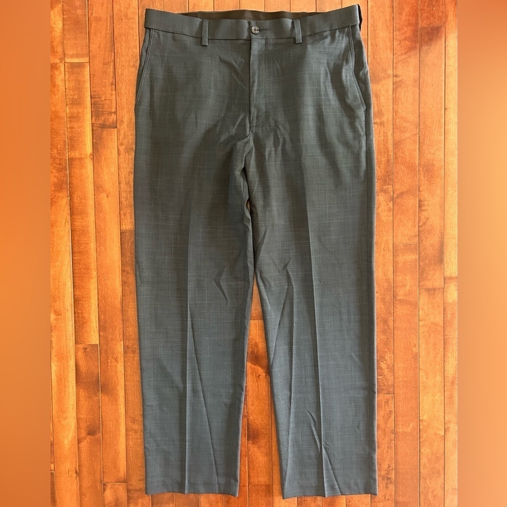 Savane Men’s Dark Blue Trousers Business Pants Size 36x32